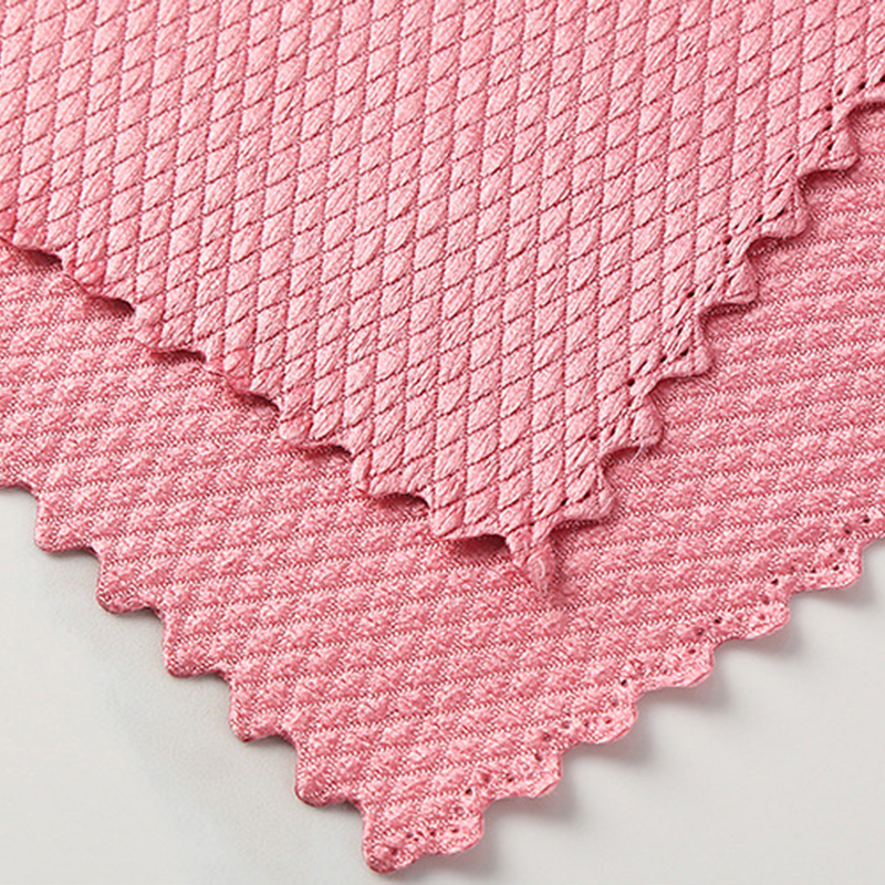 Microfiber Scale rag Dish Towel Wash Cleaning Cloth Rags Household Tela Wipes Reusable Paper Towels for Kitchen 25x25cm
