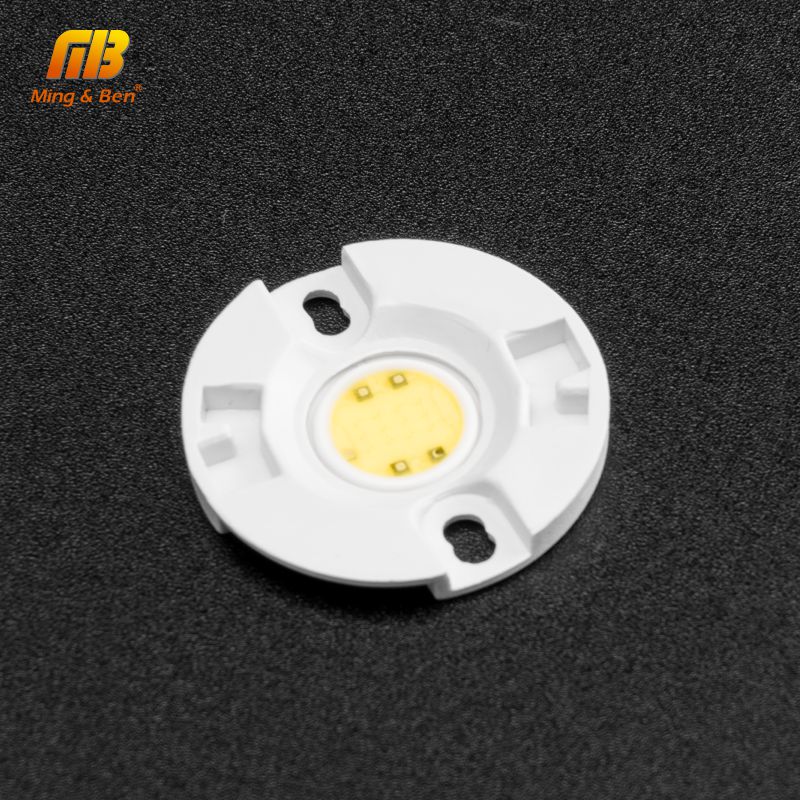 10 STUKS LED COB Chip Vaste Houder 28mm X 28mm Ronde LED Lamp Lamp Base Voor DIY LED schijnwerper Spotlight 11x11mm LED Kraal Instelling