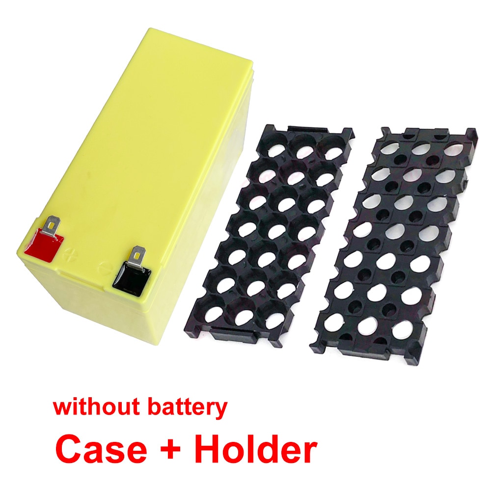 12V7Ah Battery Case Replace Lead Acid for 21PCS 18650 Cells Box DIY 12V 7Ah 3S7P 4S5P 3x7 Holder Solar System Energy Storage