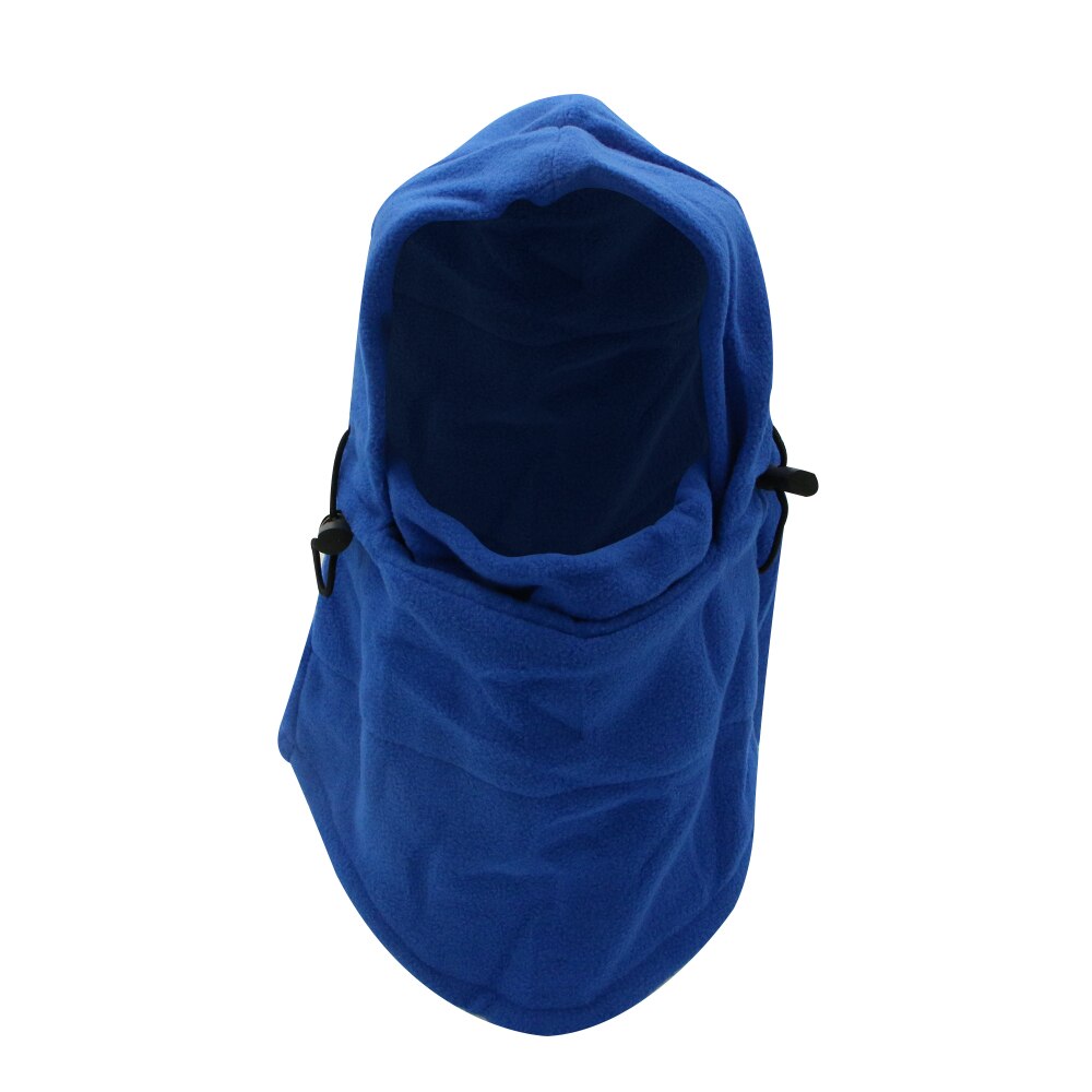 Winter warm Fleece beanies hats for men skull bandana neck warmer balaclava face Warmming Wargame cap Special Forces Unisex Hat: Blue
