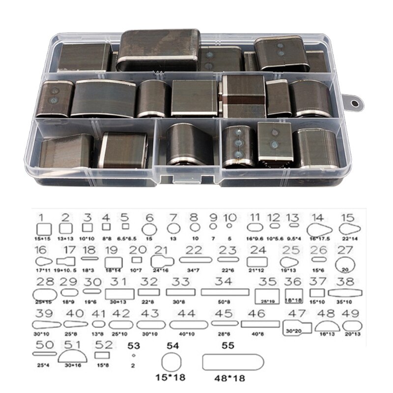 Vorm Stijl Een Gat Hollow Punch Cutter Set Voor Handgemaakte Diy Leather Craft D08D