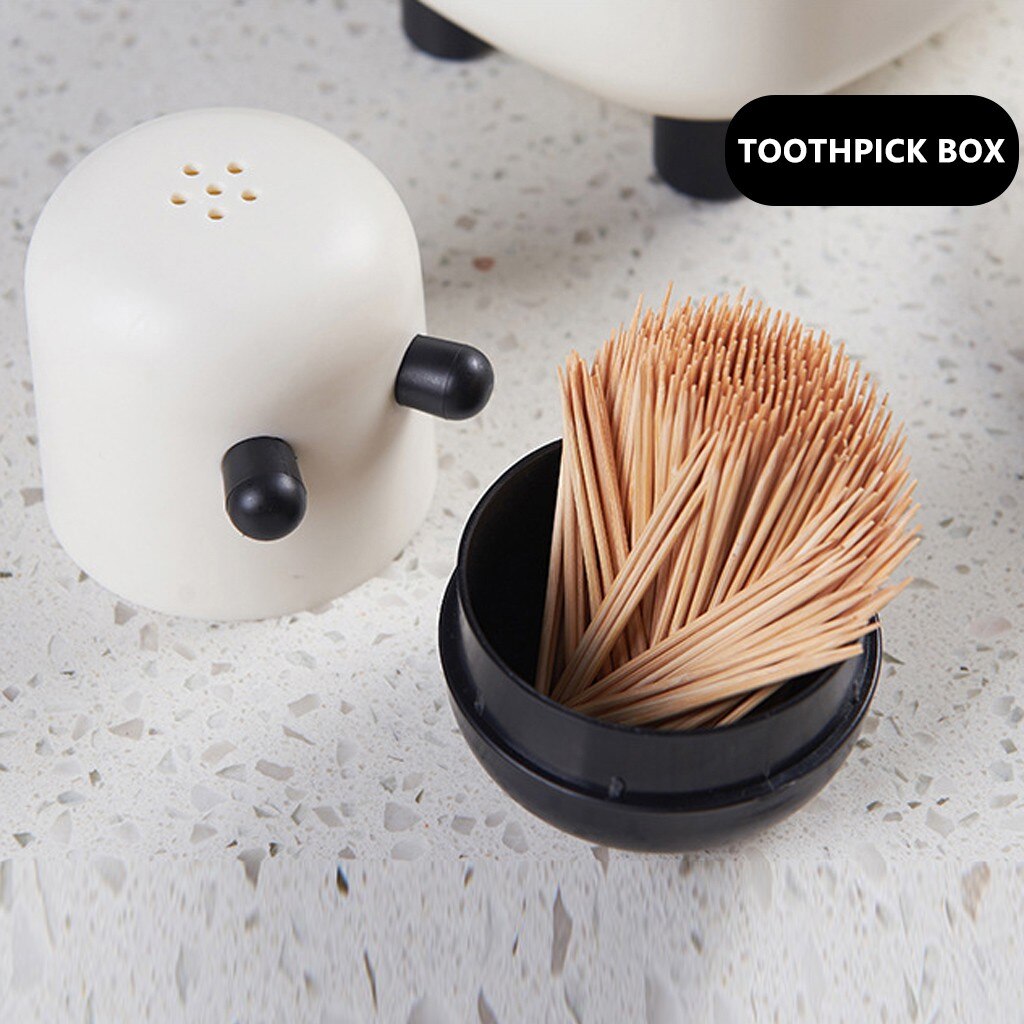 Papierrol Pompen Universele Tissue Doos Desktop Tandenstoker Doos Creatieve Cartoon Vorm Opbergdoos Multifunctionele Tissue Doos