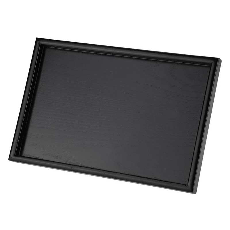 Rectangle Shape Wood Tea Coffee Snack Food Meals Serving Tray Plate Restaurant Trays Food Cake Plate Wood Serving Tray