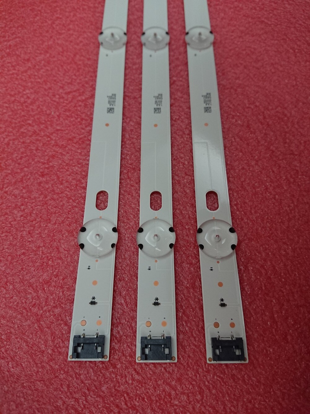 3 PCS 7LED 830mm LED backlight strip voor LG 43UJ6309 43LK5900PLA 43LJ5500 43UJ65_UHD_A/B LC43490060A WOOREE 43inch FHD_LED EEN