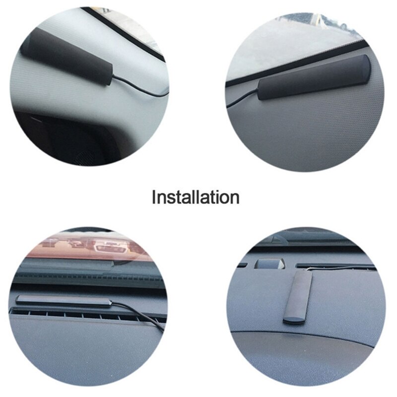 4G Gsm Antenne 700-2600Mhz Gelijmd Strip Patch Sma Male Connector Antenne 3-Meter Lengte Lijm kabel Voor Auto Voertuig