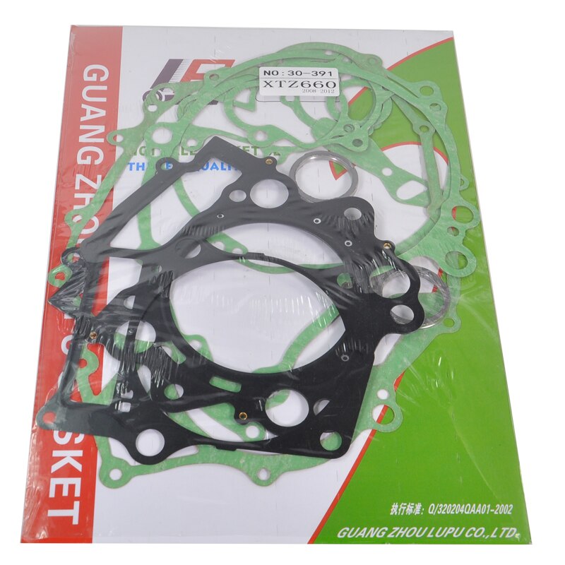 Motorcycle Engine Crankcase Clutch Cover gasket Cylinder Head Gasket kit For Yamaha XTZ660 Tenere XT660R XT660X XT660Z