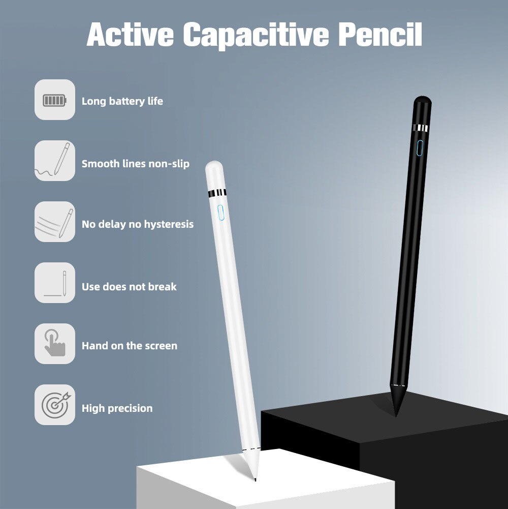 Til apple pencil 2 stylus pen touch pen til tablet ios android stylus pen til ipad pro 5th 6th 7th mini 4 5 air 1 2 3