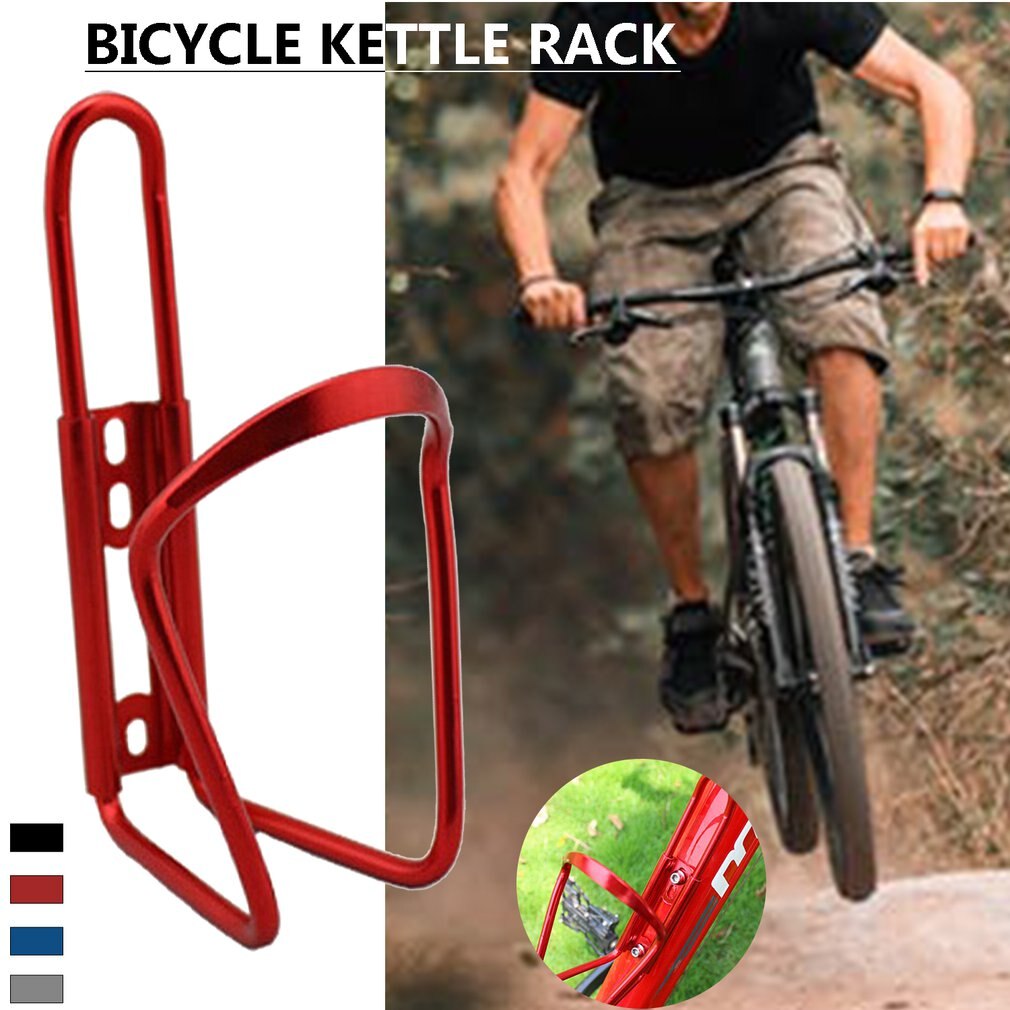 Ultraligera aleación de aluminio soporte de botella de agua de bicicleta Cage MTB Road Bike botellas de bebida Mount Rack accesorios de ciclismo
