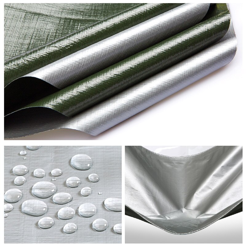 Outdoor Awning Garden Plant Waterproof Shade Cloth Home Garden PE Weaving Rainproof Cloth Waterproof Sunscreen Cold Resistance F