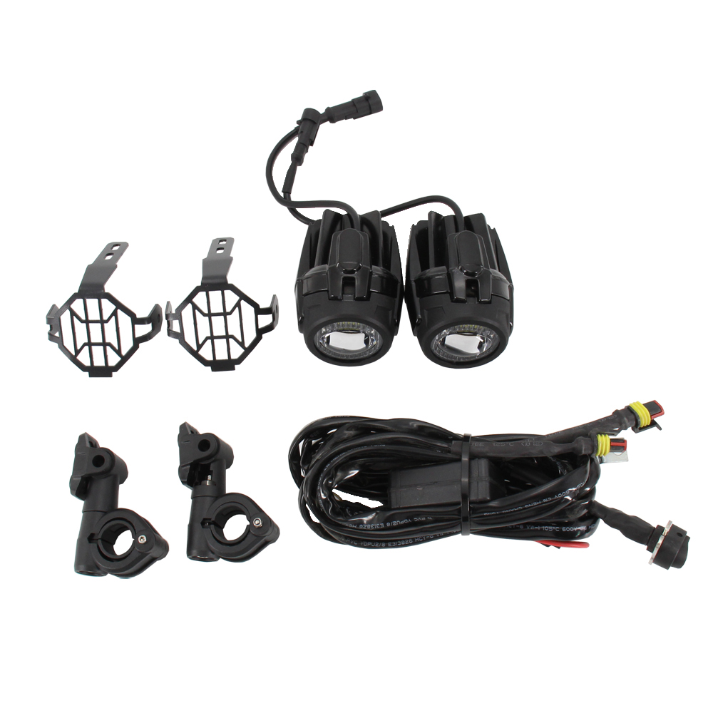 For BMW R1200GS Front fog light for Led Driving Lights for BMW R 1200 GS Adventure LC Motorcycle Parts: army green