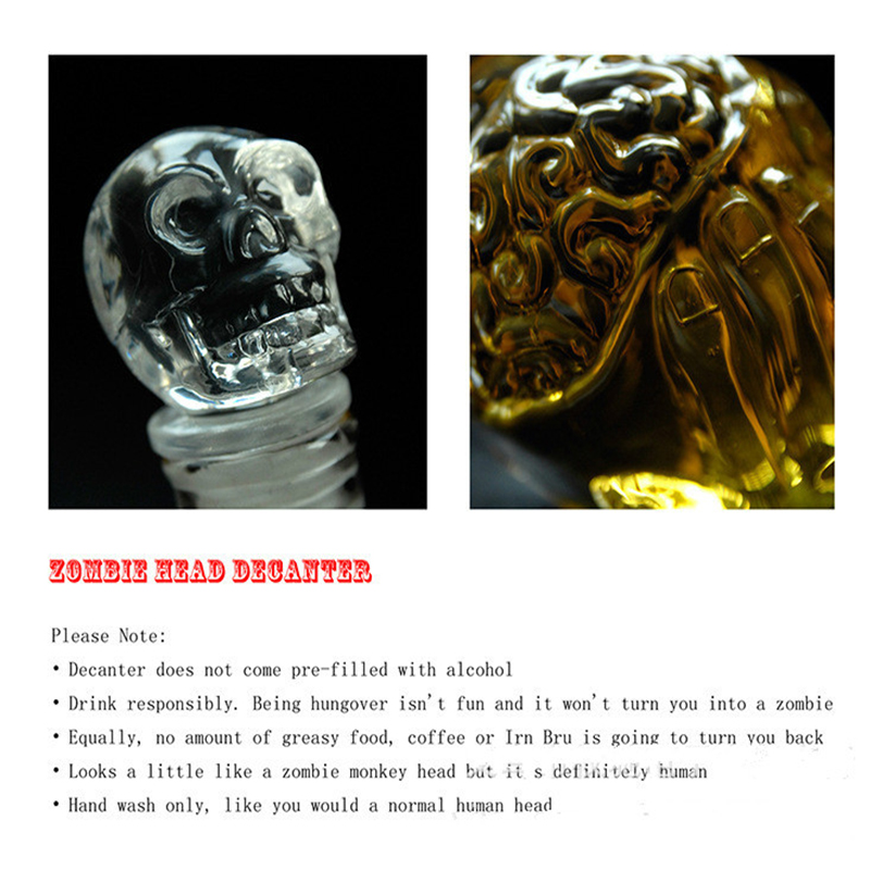 Décanteur de vin en verre de 650ML | Carafe à décantation créative pour vin, whisky, bière Cocktail Bar Kitche meilleur