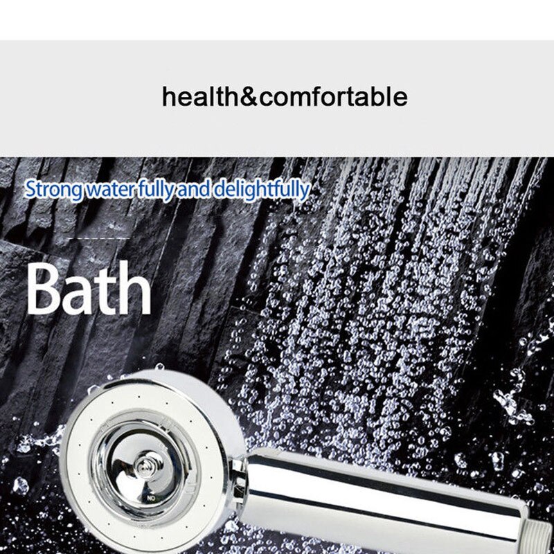 3 Stage Magic Spa Douchekop Badkamer Energie Waterbesparende Douchen Hoofd C66