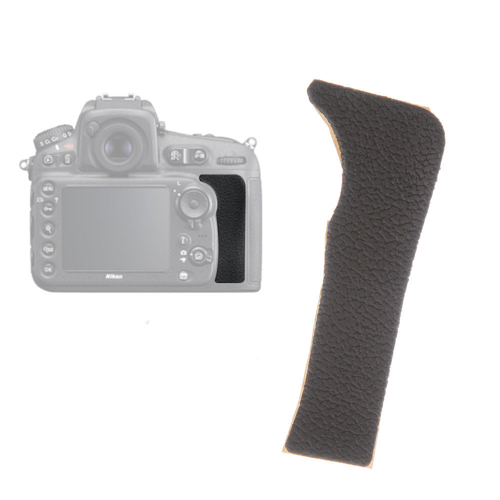 Replacement Thumb Rubber Grip Cover Repair Crack Parts for Nikon D810 DSLR Camera