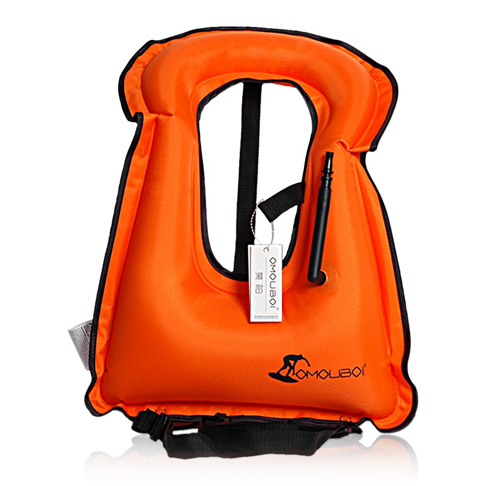 Volwassenen Reddingsvest Zwemmen Vest Zwemvest Universele Zwemmen Varen Snorkelen Drijvende Apparaat Drifting Levensreddende: Oranje