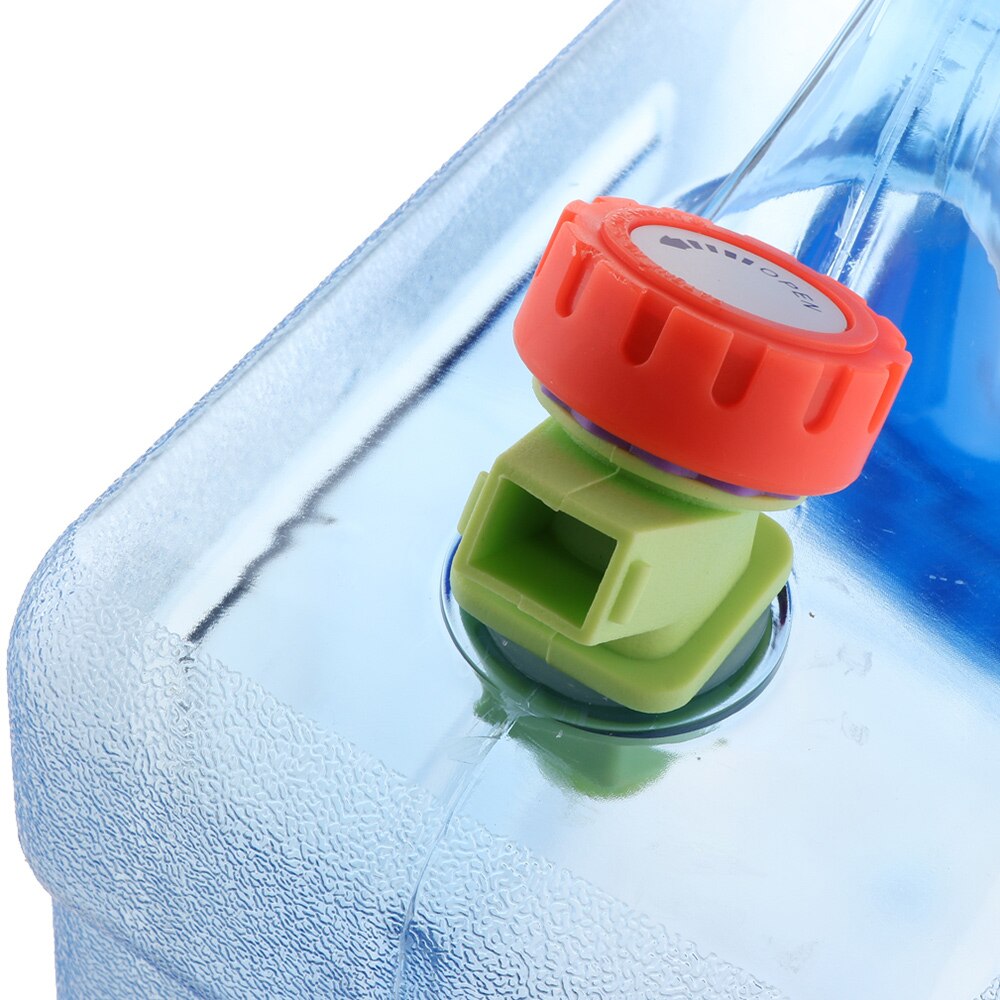 12L Drinking Water Storage Container Portable Water Bucket Water Carrier Jug with Tap Survival Hiking BBQ Self-Driving Tour