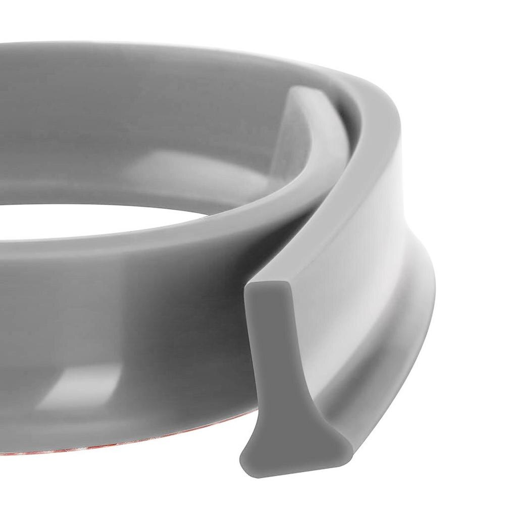 Silicone water strip rubber Stopper Collapsible Shower Threshold Water Dam Shower Barrier and Retention System gray #5