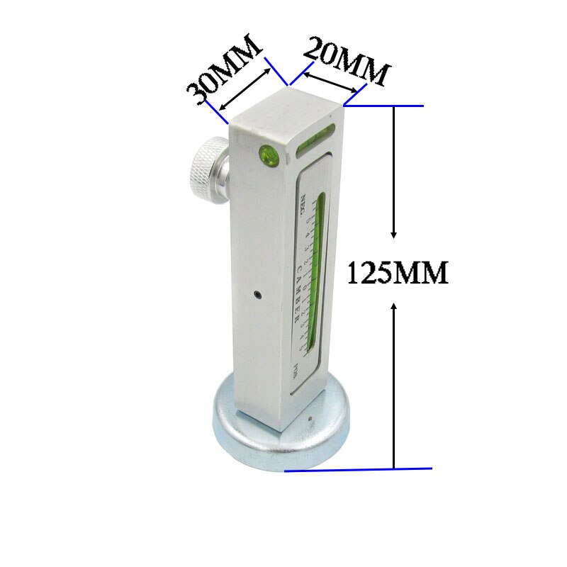 1pc Adjustable Magnetic Wheel Alignment Level Magnetic Level Gauge Camber Adjustment Tool Magnet Positioning Tool