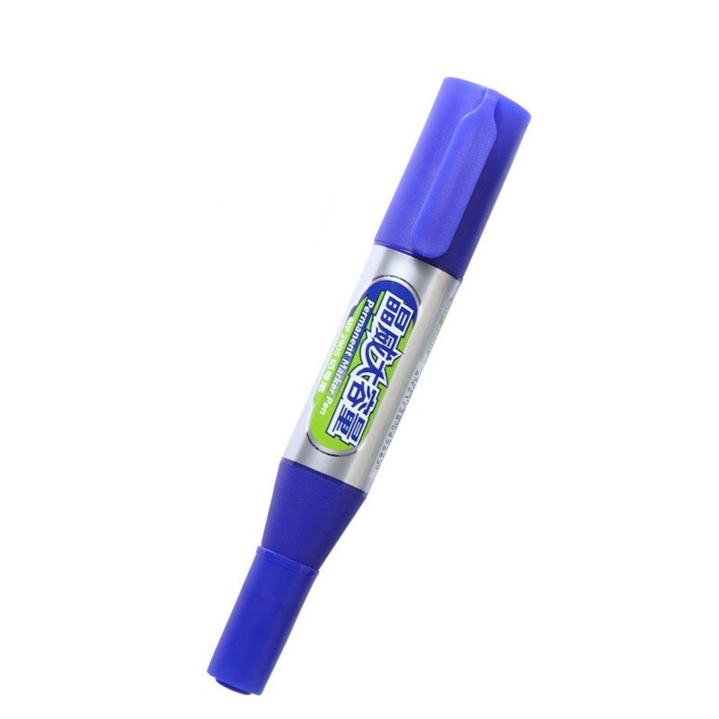 Ayron sketch marker pen set logistics Supplies mark Alcohol Marker pen permanent pen cartoon graffiti markers ink refilling: Blue