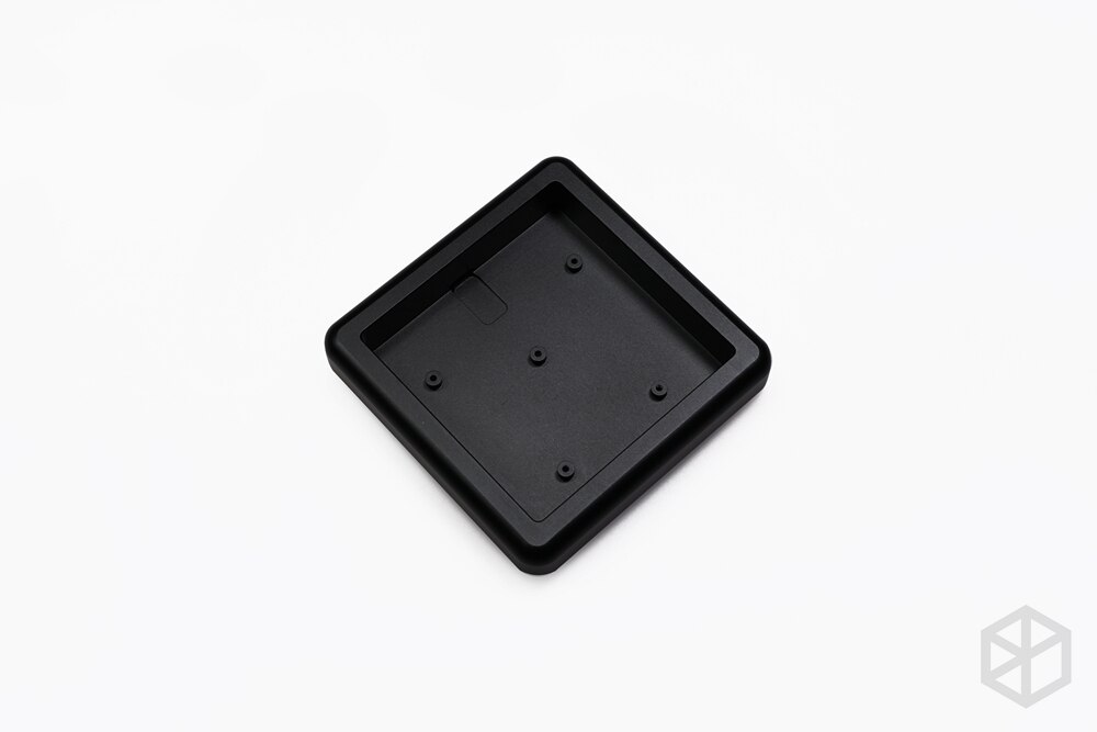 Anodized Aluminium cubic case for bm16a bm 16 bm16 keyboard acrylic panels stalinite diffuser can support Rotary brace supporter: BM16 Case Black x1
