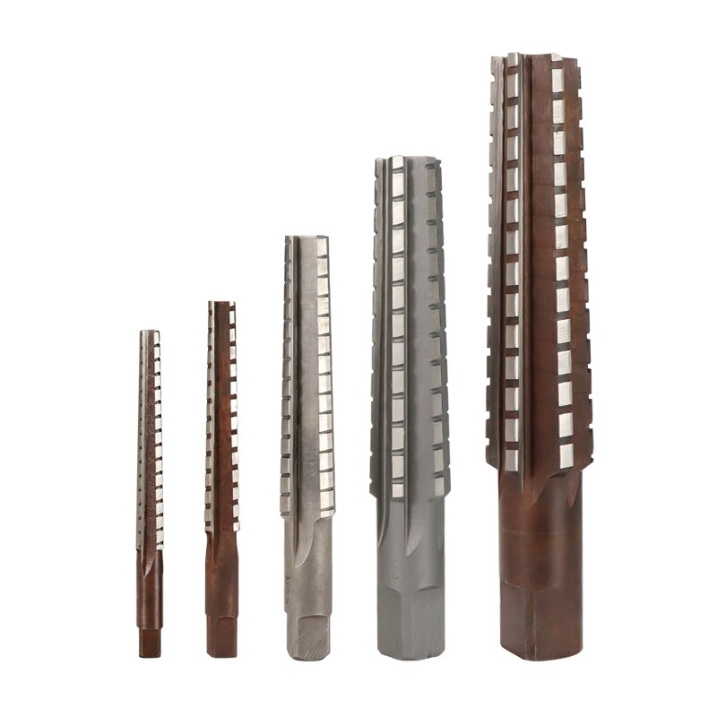 Xcan Hand Ruimers 2Pcs MT0/MT1/MT2/MT3/MT4 Staal Fijne/Ruwe-Edge morse Conus Ruimer Voor Frezen Afwerking Cutter Tool
