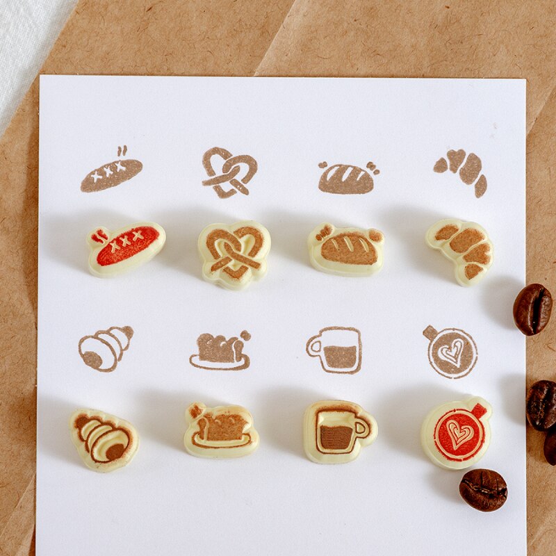 Vintage Mushroom Aniaml Stamp Bullet Journal Rubber Stamps for Scrapbooking Cards Decoration Embossing Craft standard stamp