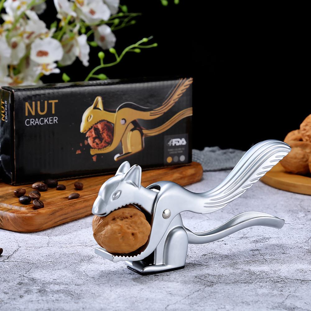 Pince casse-noix en forme d'écureuil | Casse-noisette, fissure d'amande noix Pecan noisette, Filbert écrou de cuisine, pince à pince