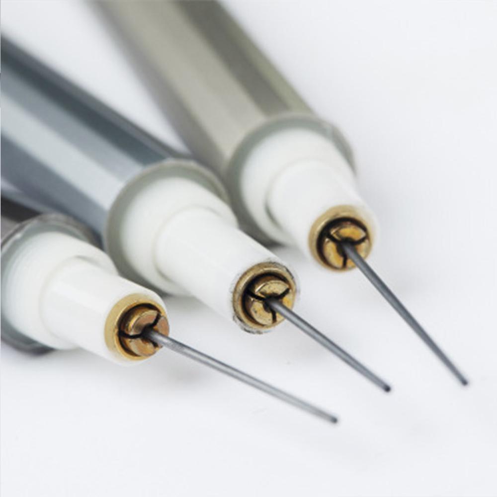 1pcs 0.7mm Graphite Drafting Metal Writting Automatic School Office Stationery Mechanical Supplies Pencil K6G6