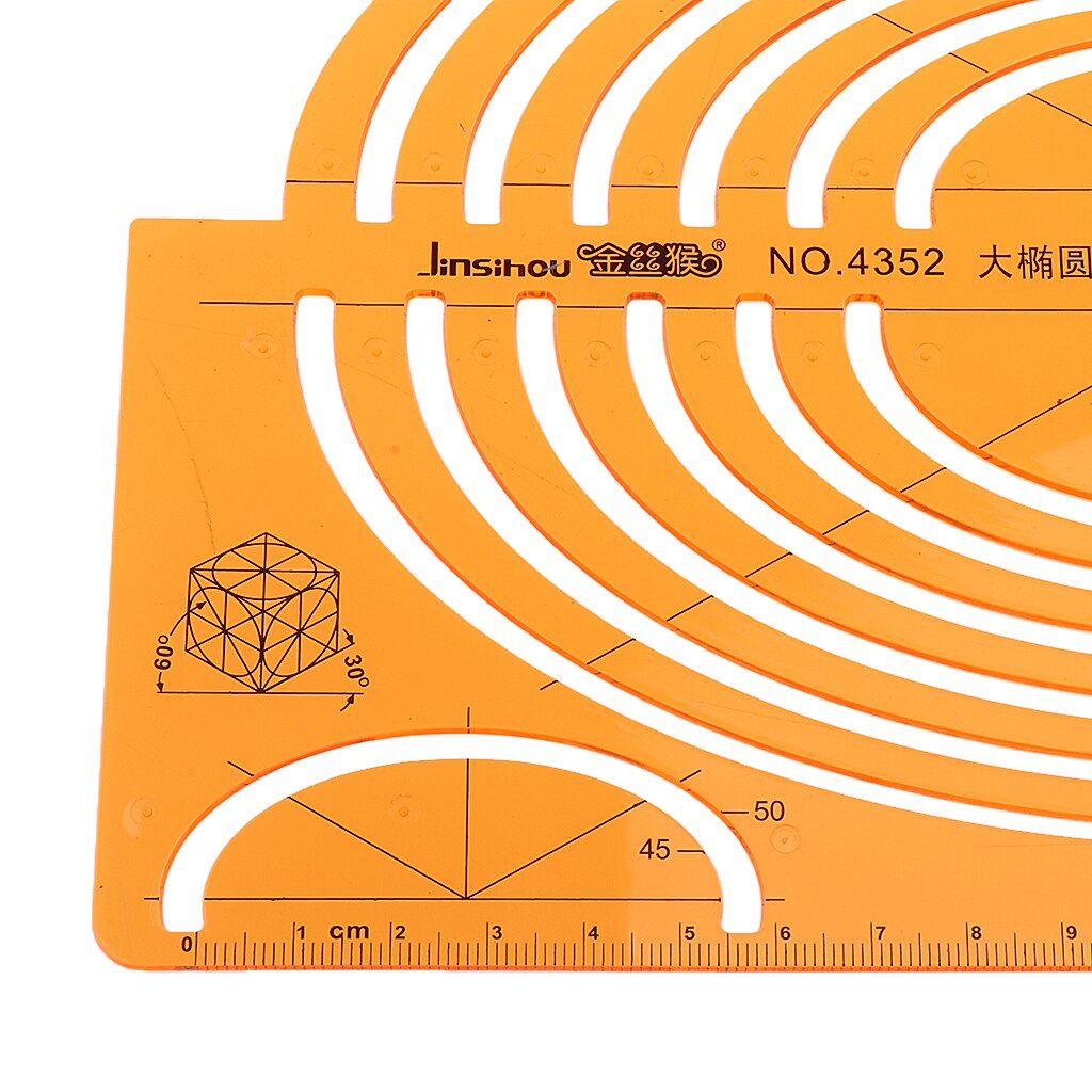 CIRCLE RADIUS MASTER Template Stencil Assorted Circles