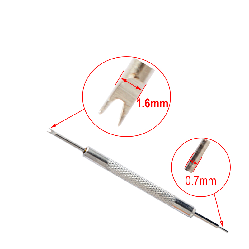 Reparación de correa de reloj de cuero, barra de resorte, herramienta removedora de pasadores de conexión, pulsera de Metal, abridor de correas de reloj, accesorios de correa de reloj