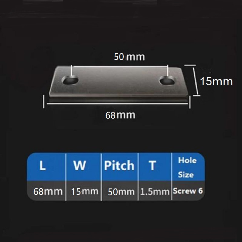 LiFePO4 Lithium Battery Busbar Posts Straps Clips Contacts Tabs Connecting Bars For CATL CALB EVE Lishen Battery Cell: Blue