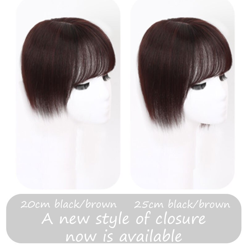 Synthetic Straight Hair Extensions for Women Natural Color Top Closures Clip In Hair Extension Hairpieces MUMUPI