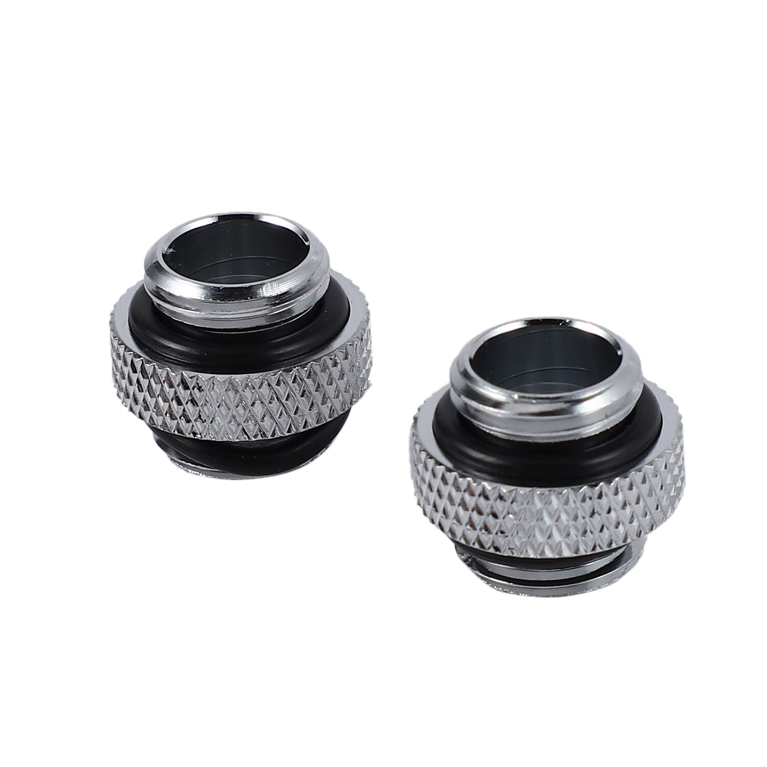2Pcs G1/4 Mini External Thread Male To Male Water Cooling Rotary Fitting Adapter Water Cooling Connector Radiator Components