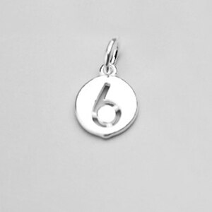Meetsoft Sekretariat 925 Sterling silber digitale runde karte diy herstellung finden handgefertigte halskette dekoration Armbinde accessoires: 6