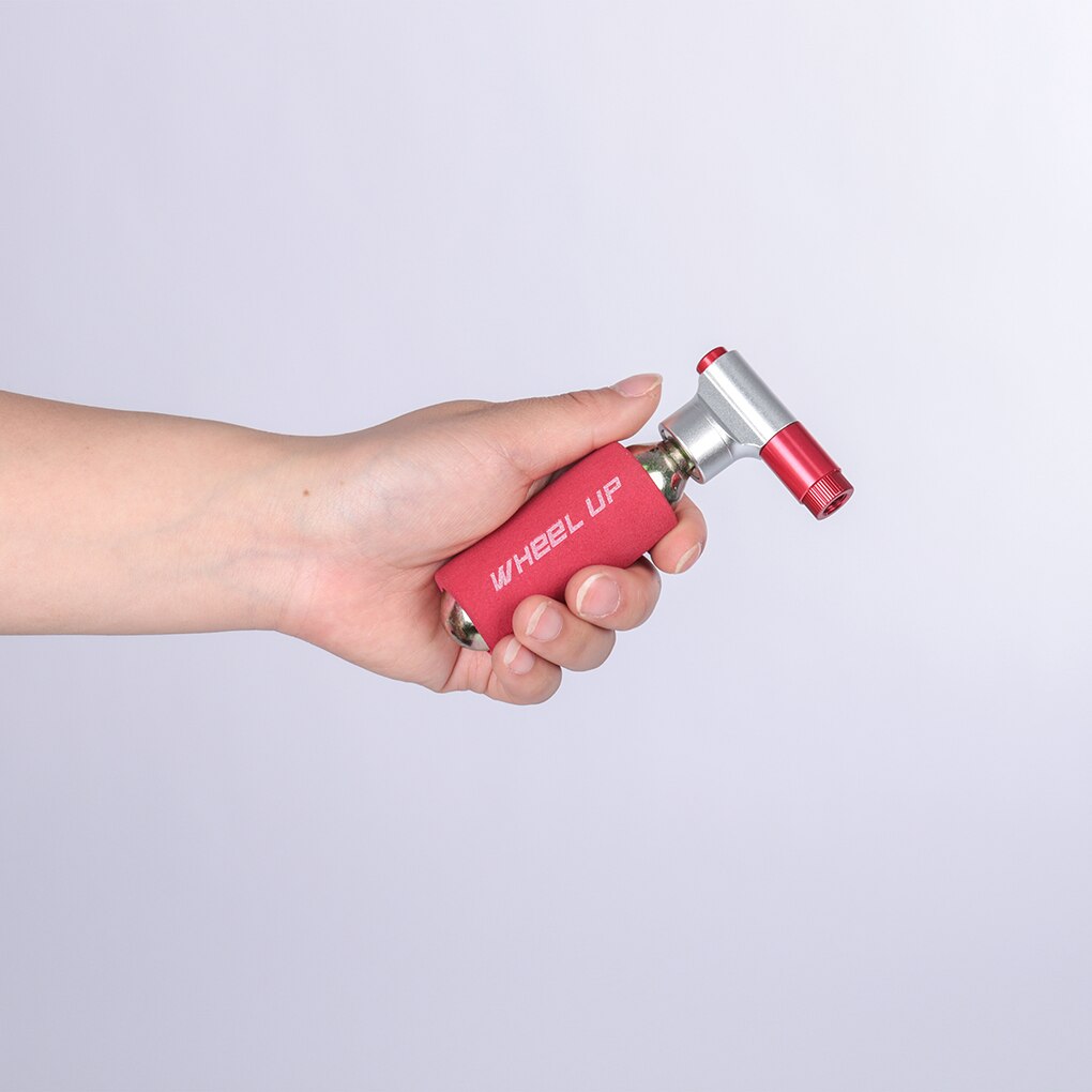 Mini Dual Ventil Kopf CO2 Fahrrad Reifen Pumpe Mund Rennräder Luft Inflator Kopf Motorrad Reifen Pumpe Ventil für wheelup