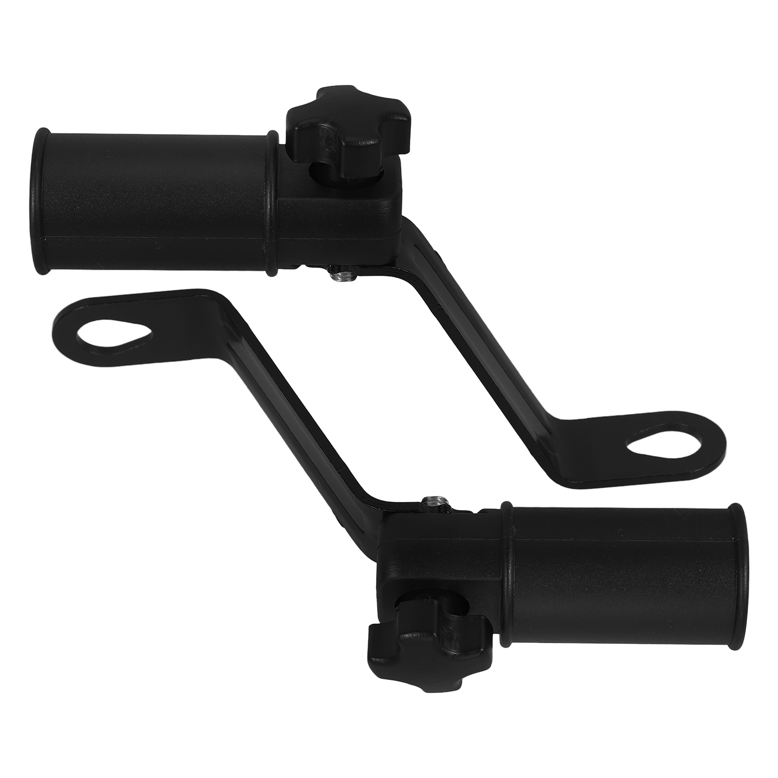 2-teiliger Motorrad-Rückspiegelhalterung, Adapter, Lenker, schwarz, Handyhalter, Mann