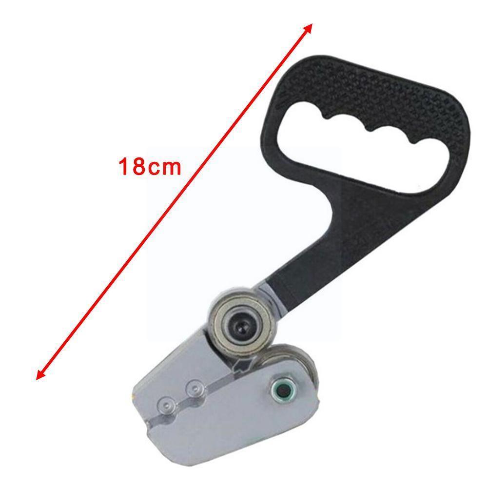 Fast and Portable Aluminum Alloy Plate Cutter Machine Handle Dual Cutters Saws and Non-slip Wood Metal Sheet Purpose Tool W Z0J7
