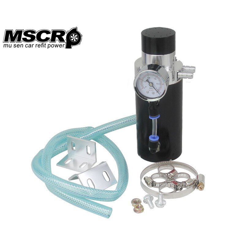 Motor-1 Red 9mm Engine Oil Catch Tank Breather - Crankcase Vent Cone Air Filter