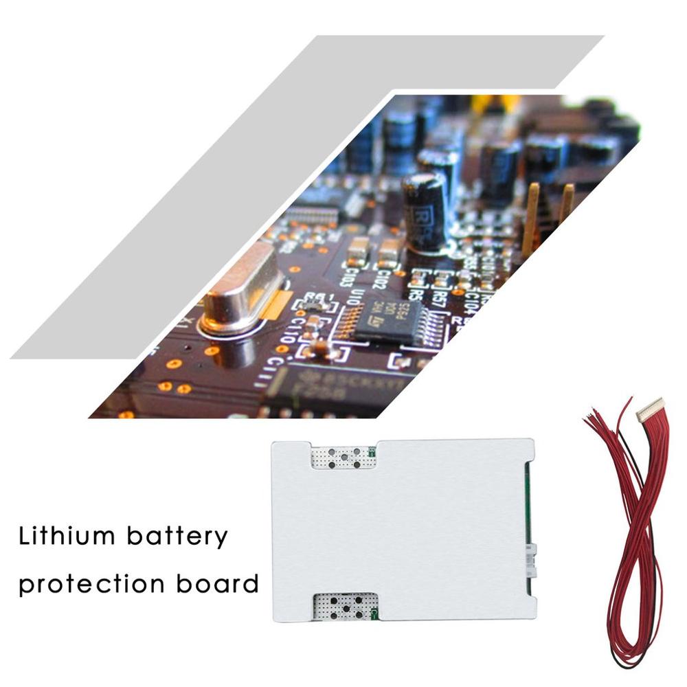 Lzsy003 3 séries 12v mesma boca 100a bateria de lítio placa protetora ups armazenamento de energia com cabo equilibrado de 300mm