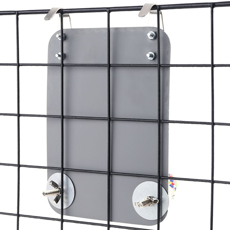 Papegaai Pet Fun Spiegel Speelgoed Valkparkiet Kleine Vogels Papegaaien Bite Klimmen Stand