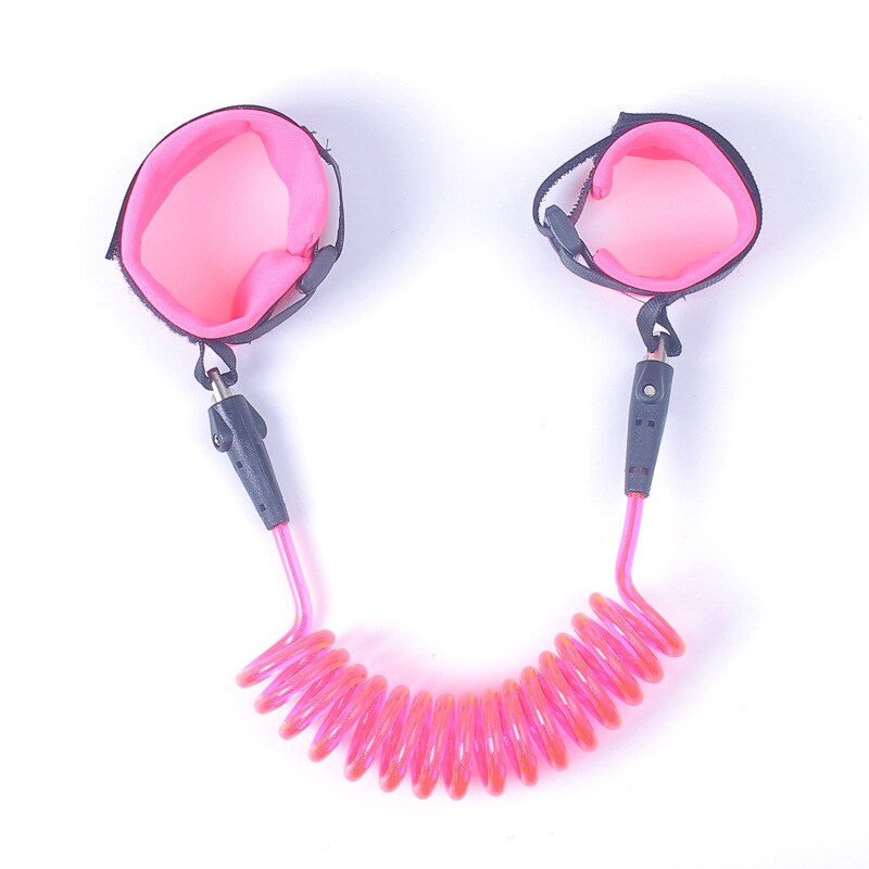 Anti-Perdu Ceinture Pour Enfants Fil Bébé Sécurité Corde de Traction Pour Enfants Bracelet Anti-Perte Taille Ajustable Anti-perdu Ceinture: Pink / 2,5m