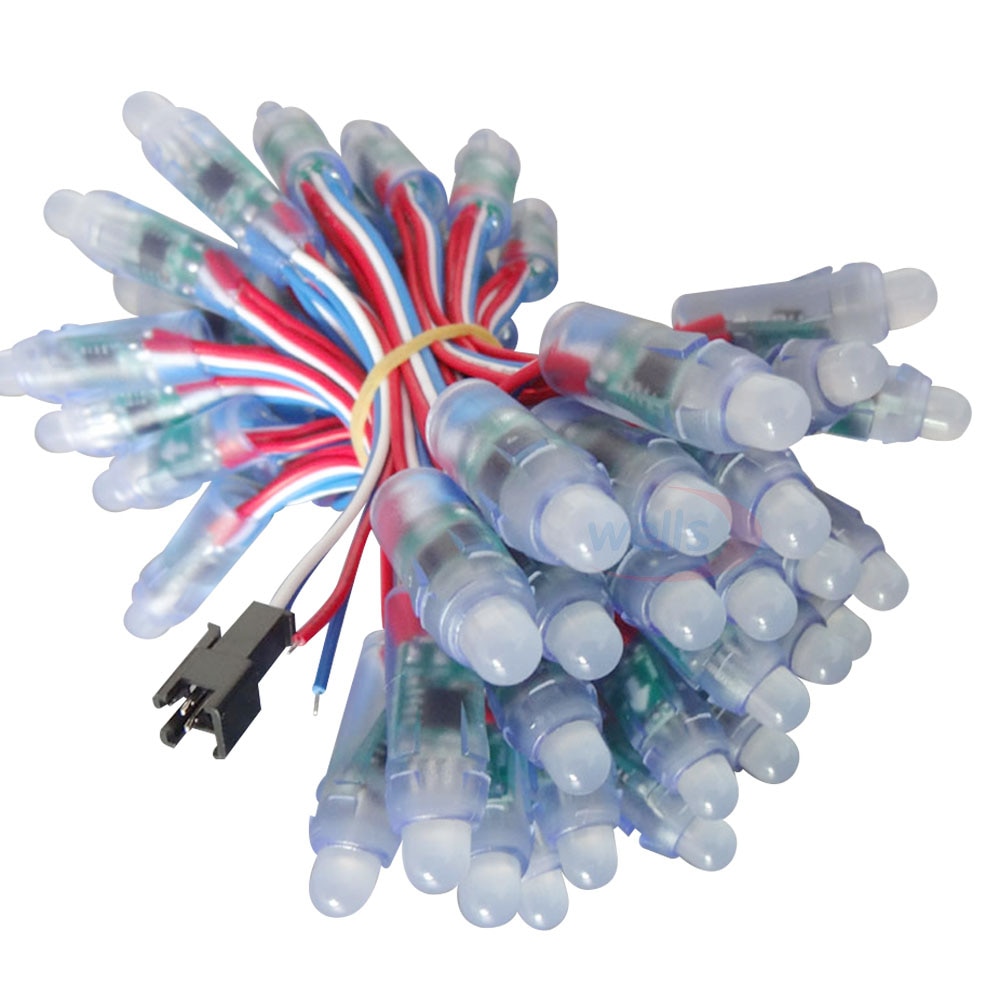 50 Stck WS2811 IC RGB Pixel LED-modul Licht DC5V Volle Farbe Große für dekoration werbung lichter Wasserdichte IP67