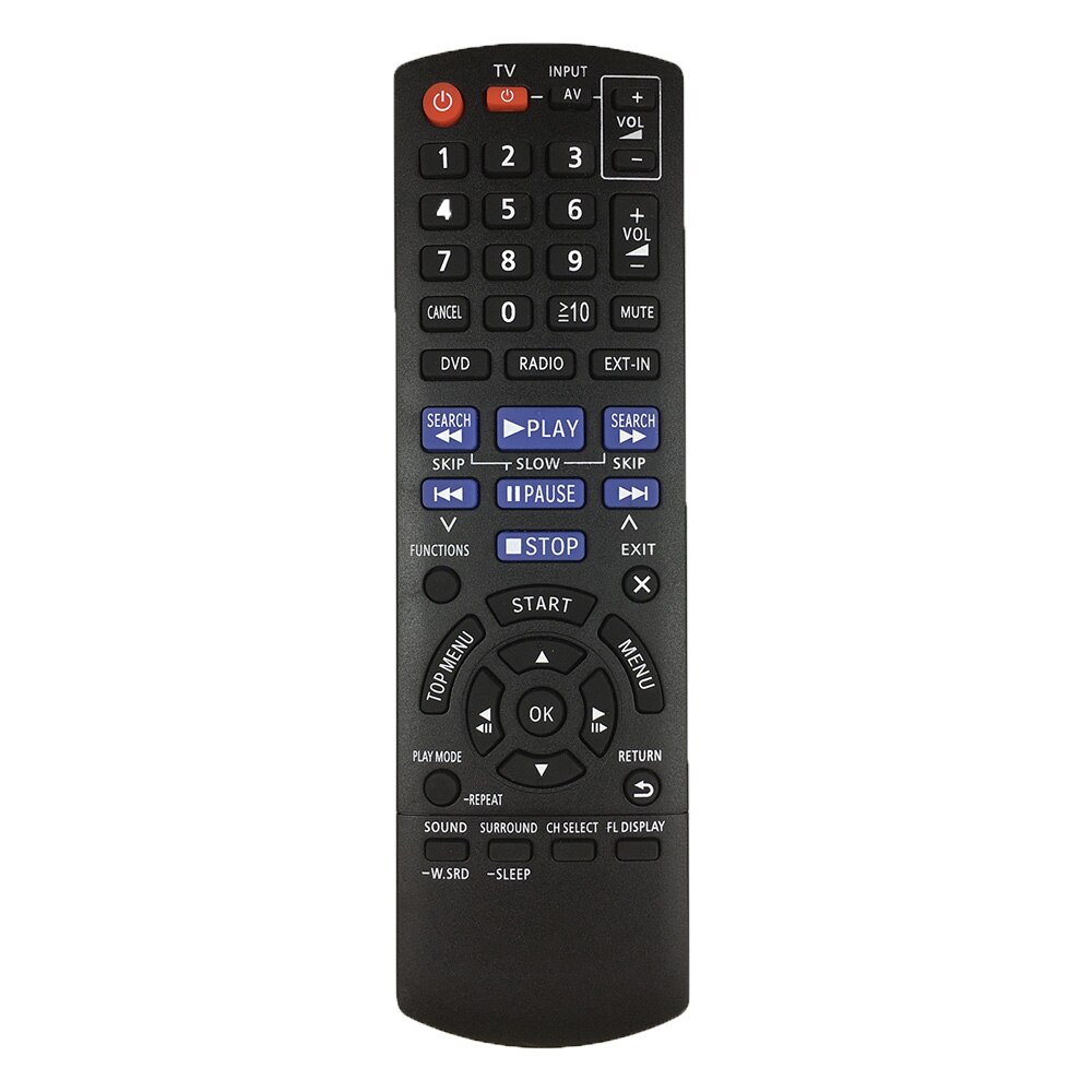 Control remoto para Panasonic SA-PT70 SA-PT70EP SA-PT85 SC-PT85 SC-PT85EP SA-PT85EP SA-XH150 SA-XH150EB-K SC-XH150P-K reproductor de DVD