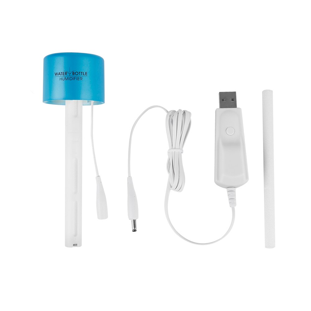 Mini Portable Car USB Humidifier Cowboy Hat Small Bottle Cap Universal Auto Atomizer: 1