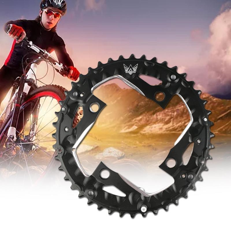Bicycle Sprocket Wheel 44T Mountain Bikes Disc Crank Pedal Holder Teeth Cutting Sprocket Chain Wheel Repair Part Bicycle Supplie