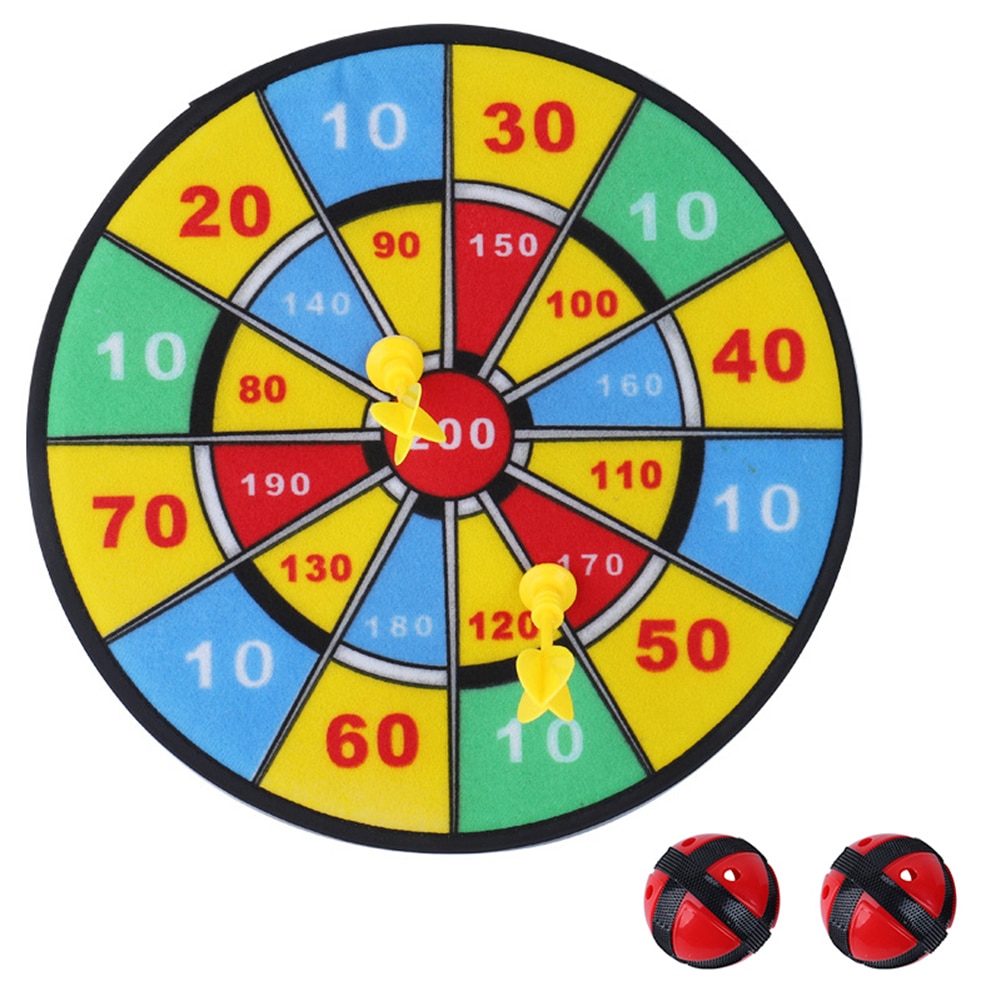 Target Dart Safe Soft Flocking Dartboard Children Kids Indoor Sports Game Toy Kids Adult Party Parent-child interactive toys