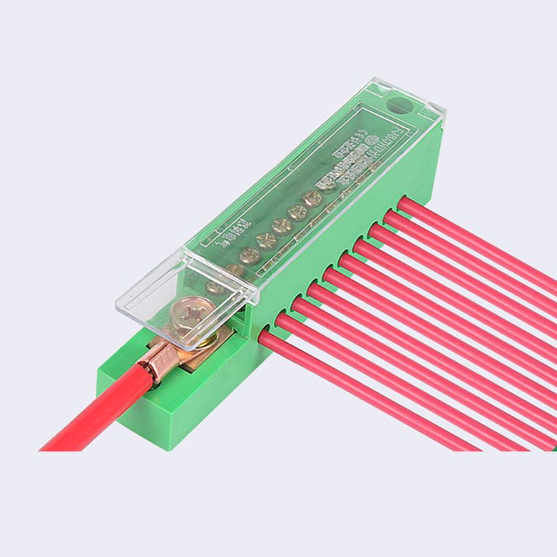 1 pc unipolar splitter koblingsboks dosering kabinet ledning terminal blokhæmmer flamme retar