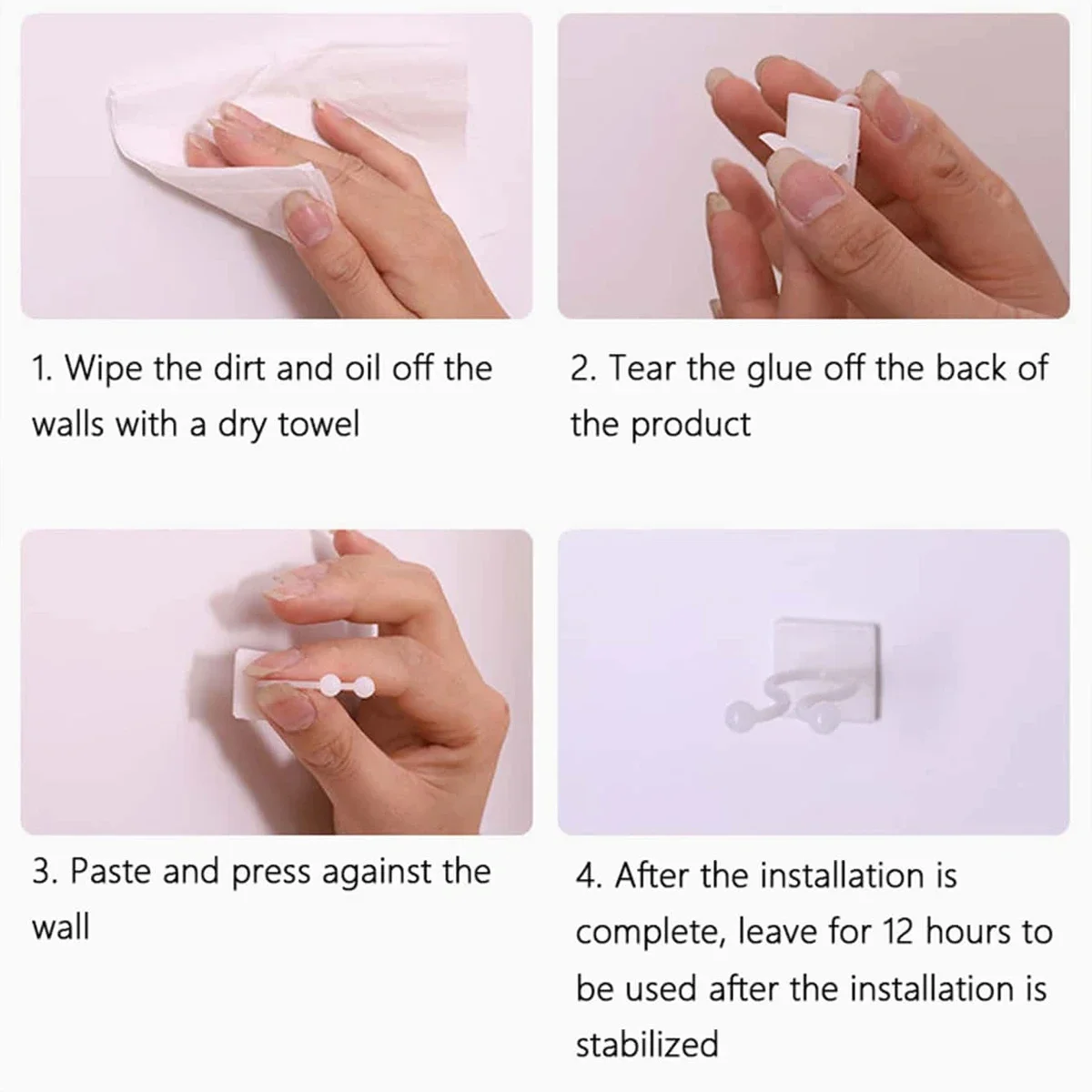 10 teile/paket Anlage Klettern Zauberstab Halterung Clips Rattan Reben Fixer Selbst-Klebe Haken Unsichtbare Garten Bindung Clip Zauberstab StickyClip
