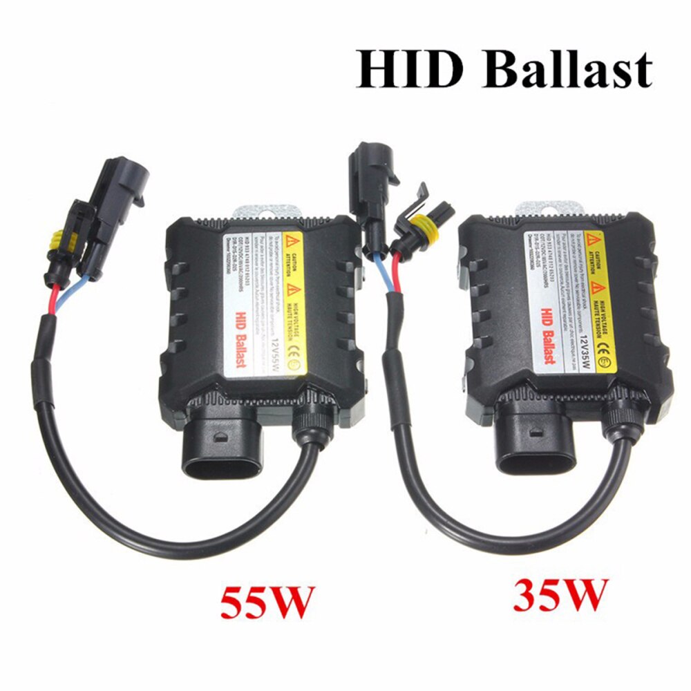 12V Xenon Ballast Bulb Conversion Replacement DC Digital Electronic Control HID Conversion Kit (35W): Default Title