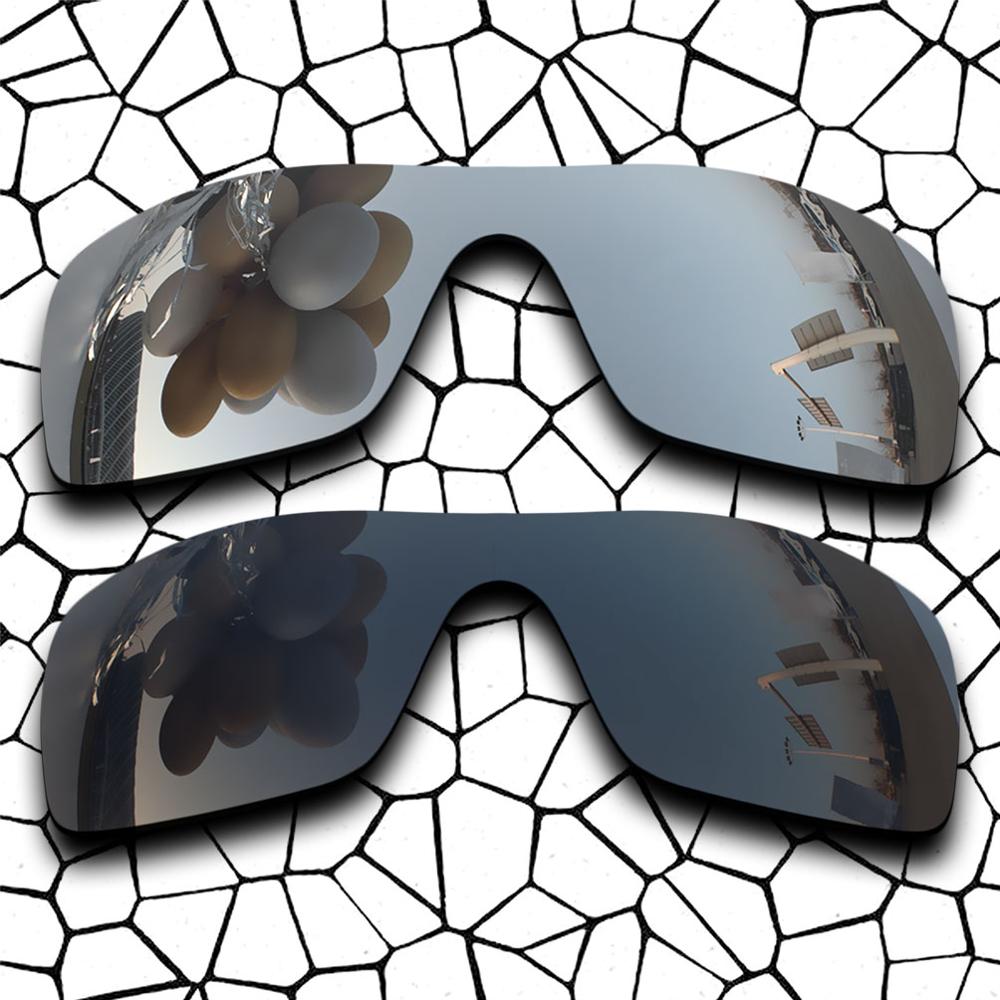 Polarized Sunglasses Replacement Lenses for-TURBINE ROTOR 009307 Frame - Multiple Options: Silver-Grey Black