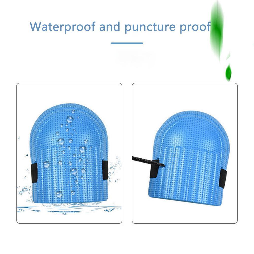 1 paar Knie Schutz Pad Fliesen Schlamm Arbeiter Knie Einfügen Boden Ziegel Artefakte Feuchtigkeit Verdickung Ziegel Garten Manuelle Arbeit Werkzeuge